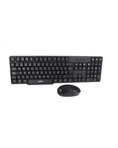  kit teclado y mouse ghia alambrico usb color negro modelo gta100 Modelo GTA100