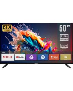 Televisión Smart Netflix 4K 50” pulgadas Quaroni 