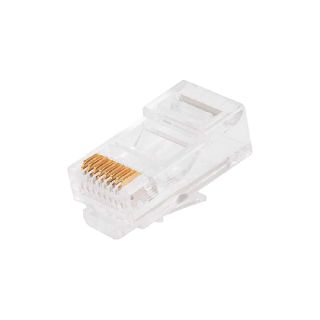 Plug RJ45 CAT6  UTP Caja c/100 Pzas Ghia
