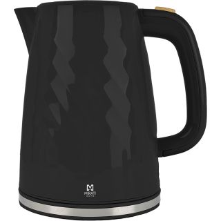 Hervidor de Agua Mirati Home 1.7L Acero Inoxidable Color Negro Modelo MBH01N