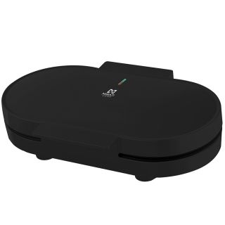 Parrilla para Hotcakes Mirati Home Doble Parrilla Antiadherente Color Negro Modelo MBP01N