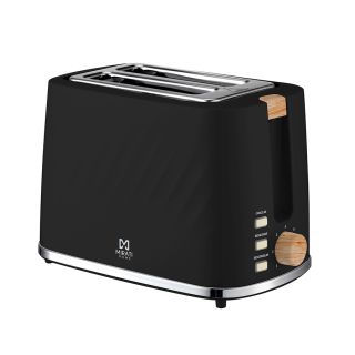 Tostador Mirati Home Incluye Niveles de Totado Color Negro Modelo MBT01N