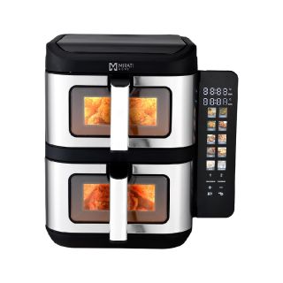 Freidora de Aire Mirati 11 Litros 2 Canastas de 5.5L Con Regulación Individual Modelo MFD11