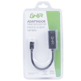 Adaptador Convertidor de Video Mini DisplayPort a HDMI Ghia
