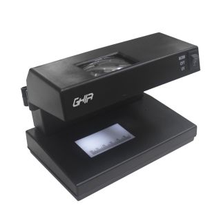 Detector De Billetes Falsos Ghia Con Lámpara De Luz Uv 9w Modelo GLUV1