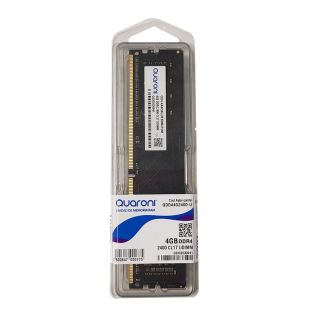 Memoria Ram Quaroni Udimm Ddr4 4GB 2400mhz Cl17 Pines 288 Modelo QDD44G2400-U