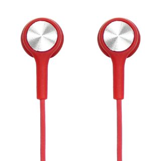 Audífonos Ghia Jack 3.5mm 1.2 Mts 3mw De Potencia Color Rojo Modelo GAC-171
