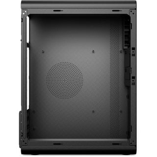 Gabinete Micro Torre Quaroni ATX Mini ITX Vertice Curvo Fuente 500w Modelo QCMT-13