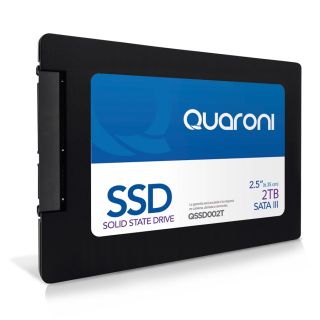 Unidad de Estado Solido Quaroni 2 Tb Sata 3 Lect 500 Mb/s Escrit 470 Mb/s Modelo QSSD002T