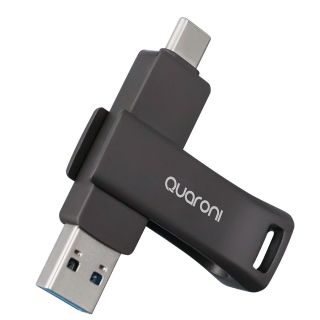 Memoria USB Quaroni 64 GB USB 3.2 Metálica Modelo QUM-06