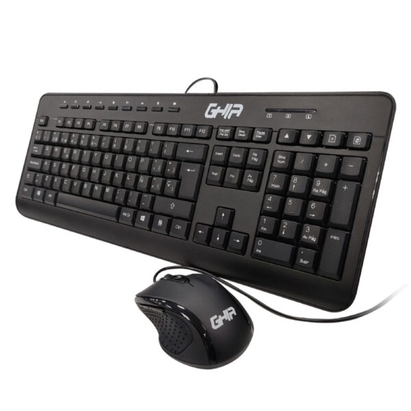 Kit Teclado y Mouse Ghia Alámbrico Conexión USB Modelo GAC-004