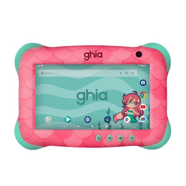 Tablet Para Niños Ghia 7 Pulgadas 2GB Ram 32GB Memoria Sirena Modelo GK133S2