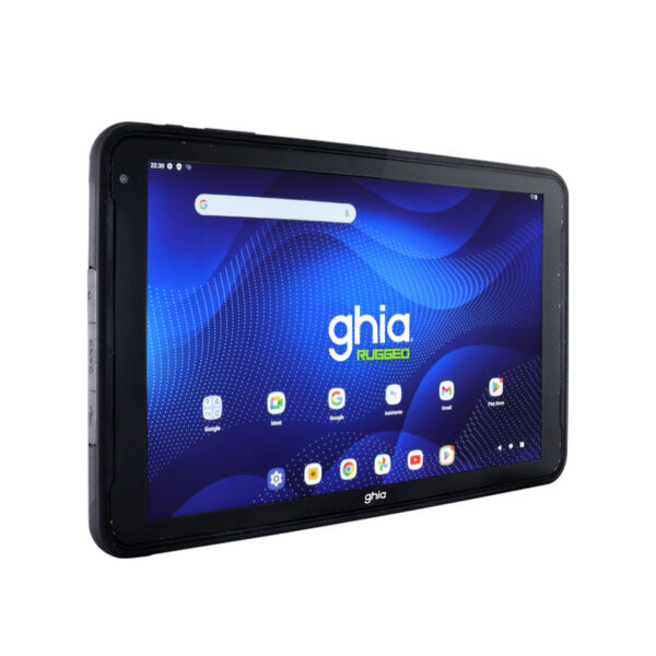 Tablet Ghia Rugged Octacore 10.1 Pulgadas 4GB RAM 256GB ROM WiFi BT Android 13 Modelo GRINV1