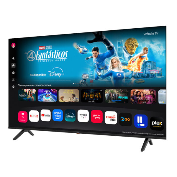 Televisión Smart 55 Pulgadas Ghia Whale D-led UHD Optico Dolby Audio Modelo G55W25