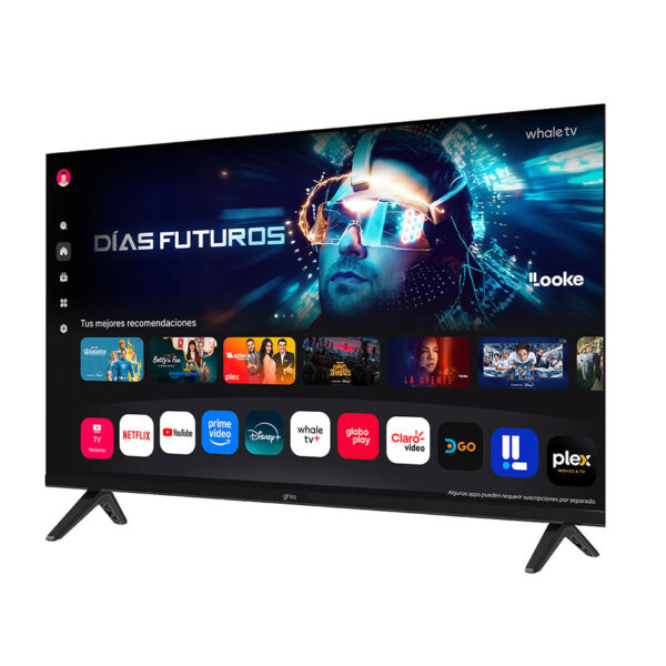 Televisión Ghia Smart 40 Pulgadas Whale FHD Dolby Audio Panel D-led Modelo G40W25