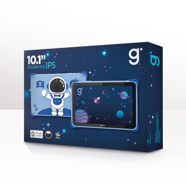 Tablet para Niños Ghia 10.1 Pulgadas IPS 3GB Ram 64GB Android 14 Astronauta Modelo GK523A24